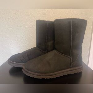 Black Uggs, barely worn